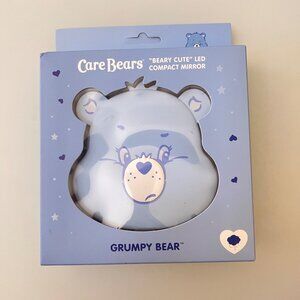 Brand New Care Bears Beary Cute Compact LED Mirror Grumpy Bear Blue